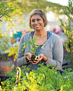 Renowned foodie and journalist Indira Naidoo will speak at Feast Blue Mountains.